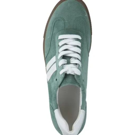 Paul Green 5450, Schnürschuhe, Damen, wasabi/white