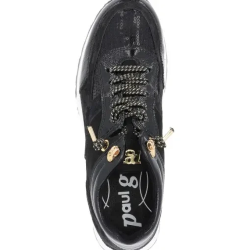 Paul Green 5200, Schnürschuhe, Damen, black