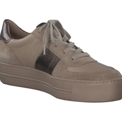paul green 5230, Schnürschuhe, Damen, almond