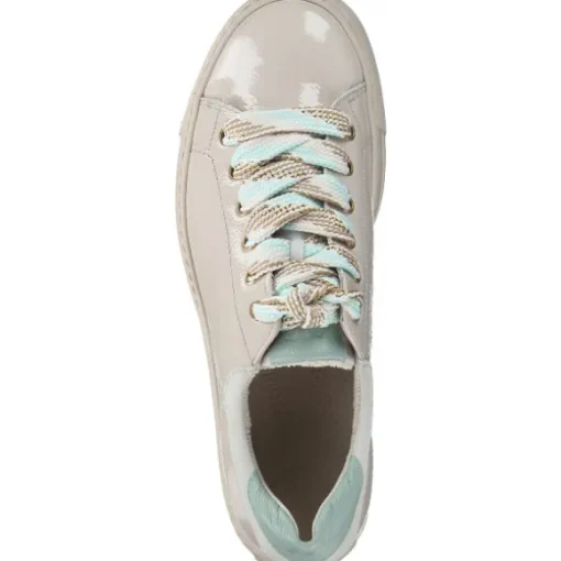 Paul Green 5257, Schnürschuhe, Damen, bisquit/mint