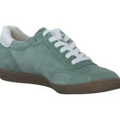 Paul Green 5450, Schnürschuhe, Damen, wasabi/white