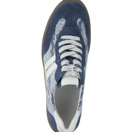 Paul Green 5457, Schnürschuhe, Damen, LAKE/WHITE