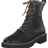 Paul Green 8175-016, Schnürstiefel, Damen, Schwarz