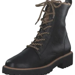 Paul Green 8175-016, Schnürstiefel, Damen, Schwarz
