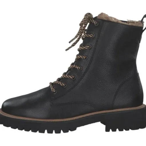 Paul Green 8175-016, Schnürstiefel, Damen, Schwarz