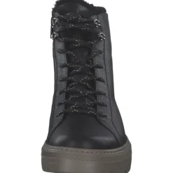 Paul Green 5287, Schnürstiefel, Damen, black