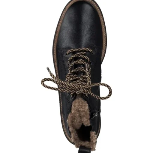 Paul Green 8175-016, Schnürstiefel, Damen, Schwarz