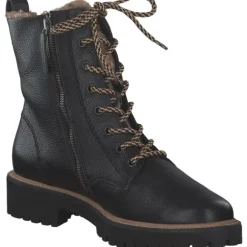 Paul Green 8175-016, Schnürstiefel, Damen, Schwarz