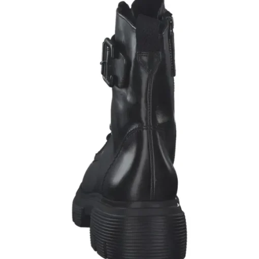 Paul Green 9879, Schnürstiefeletten, Damen, Schwarz
