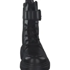 Paul Green 9879, Schnürstiefeletten, Damen, Schwarz