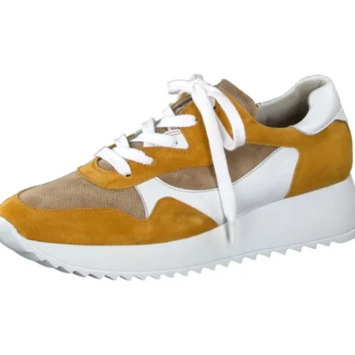 Paul Green 4949, Sneakers Low, Damen, Gelb (Marigold/Grain)