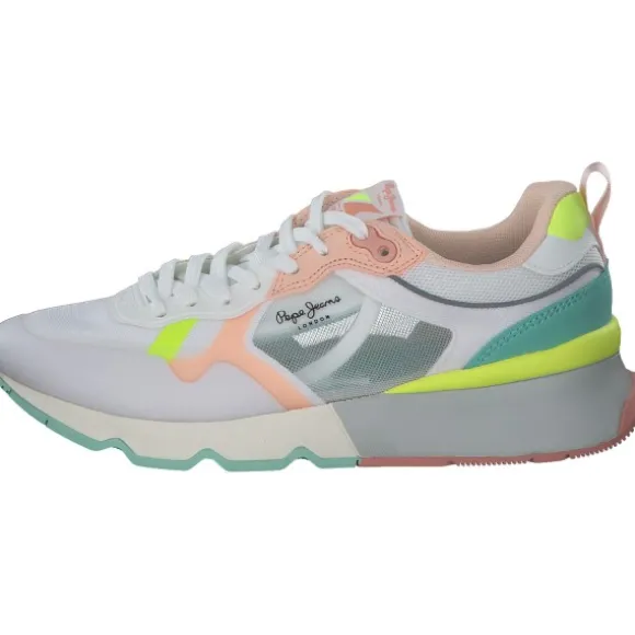 Pepe Jeans PLS31457, Schnürschuhe, Damen, WHITE