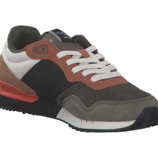 Pepe Jeans PMS40021 725 Dusky London Grade, Klassische- & Business Schuhe, Herren, GREEN