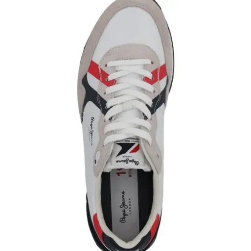 Pepe Jeans PMS40007, Klassische- & Business Schuhe, Herren, Weiß