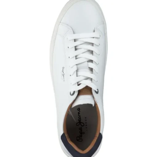 Pepe Jeans PMS30930, Schnürschuhe, Herren, white