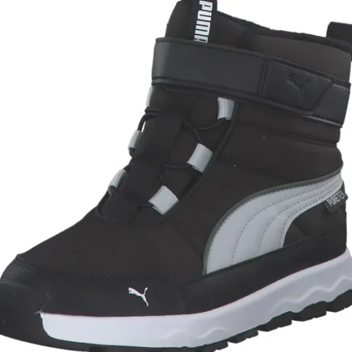Puma 392649/002 Evolve Boot Puretex AC+PS, Winterstiefel, Kinder, Schwarz (Black)