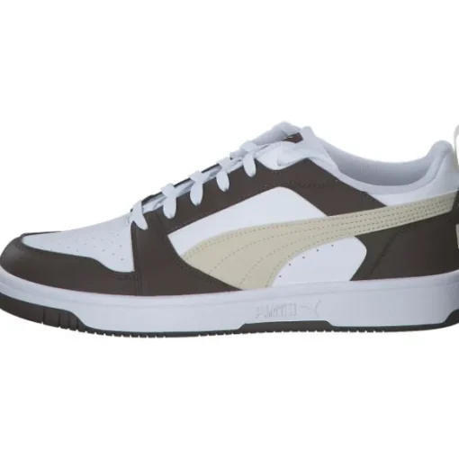 Puma 392328/031 Rebound v6 Low, Klassische- & Business Schuhe, Herren, ESPRESSO BROWN-ALPINE SNOW-PU