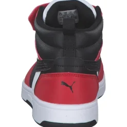 Puma 393832/003 Rebound V6 Mid AC+PS, Stiefel, Kinder, puma white-puma black-for all