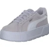 Puma Karmen 384614, Sneakers Low, Damen, lavender/whie/silver