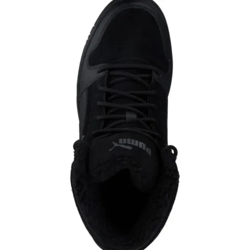 Puma Rebound 369831, Sneakers High, Herren, Schwarz (Puma Black/Castlerock)