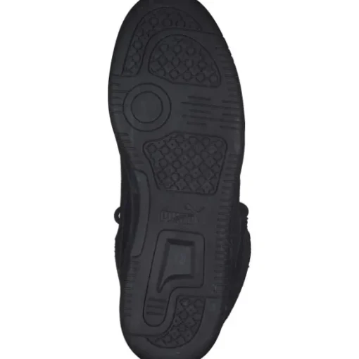 Puma Rebound 369831, Sneakers High, Herren, Schwarz (Puma Black/Castlerock)