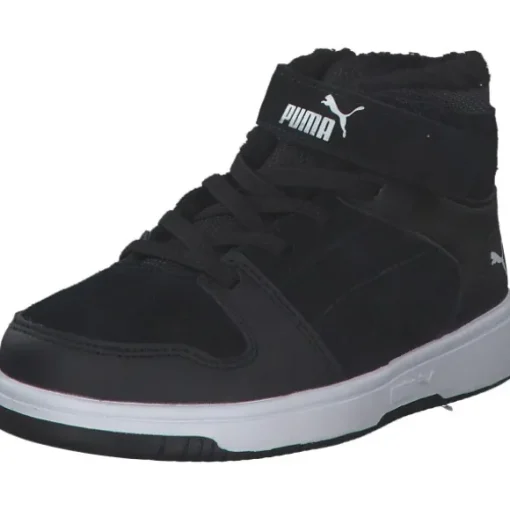 Puma Rebound Layup Fur SD V 370498, Sneakers High, Kinder, Schwarz
