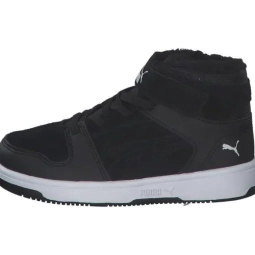 Puma Rebound Layup Fur SD V 370498, Sneakers High, Kinder, Schwarz