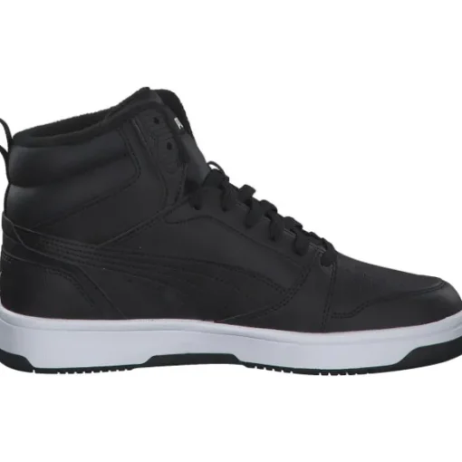 Puma Rebound v6 Mid Jr. 394685, Winterstiefel, Kinder, Grau (Shadow gray)