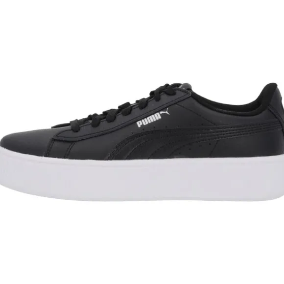 Puma Vikky Stacked L 369143, Sneakers Low, Damen, Schwarz (Puma Black/Puma Black)