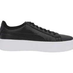 Puma Vikky Stacked L 369143, Sneakers Low, Damen, Schwarz (Puma Black/Puma Black)