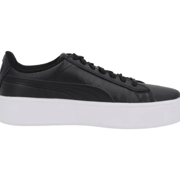 Puma Vikky Stacked L 369143, Sneakers Low, Damen, Schwarz (Puma Black/Puma Black)