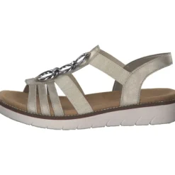 Remonte D2073, Keilsandaletten, Damen, Beige