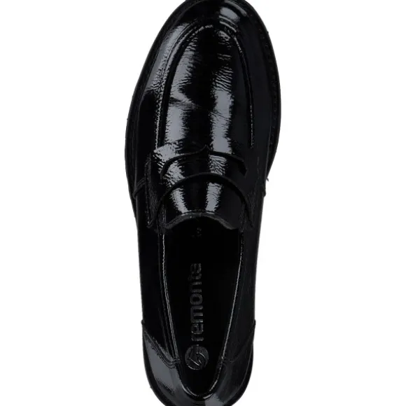 Remonte D8602-00, Mokassins, Damen, Schwarz
