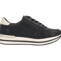 Remonte D1318, Schnürschuhe, Damen, Schwarz