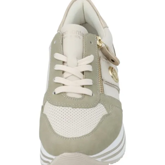 Remonte D1327, Schnürschuhe, Damen, salbei/offwhite/muschel/offwhi