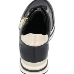 Remonte D1318, Schnürschuhe, Damen, Schwarz
