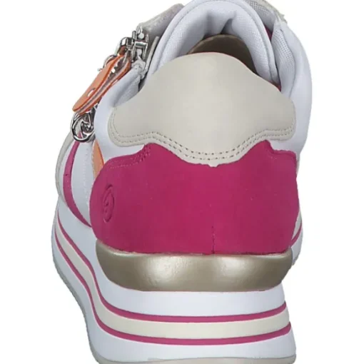 Remonte D1323, Schnürschuhe, Damen, Weiß