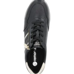 Remonte D1318, Schnürschuhe, Damen, Schwarz