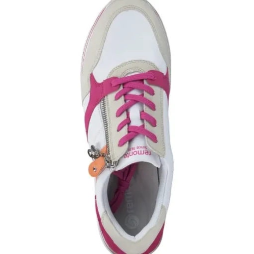 Remonte D1323, Schnürschuhe, Damen, Weiß