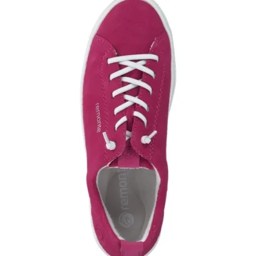 Remonte D0913, Schnürschuhe, Damen, fuchsia/magenta