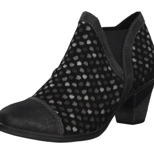 Remonte D8790, Stiefeletten, Damen, Schwarz (Graphit/Schwarz/Royal-Multi)