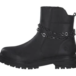 Remonte D2285-00, Stiefeletten, Damen, schwarz/schwarz/schwarz