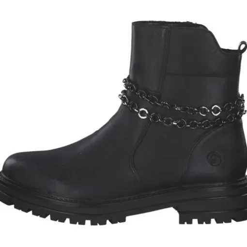 Remonte D2285-00, Stiefeletten, Damen, schwarz/schwarz/schwarz