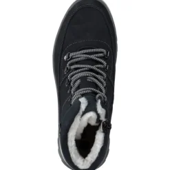 Remonte D2B74-14, Schnürstiefel, Damen, pazifik/pazifik/pazifik/bianco