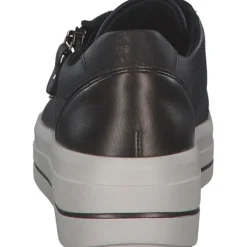 Remonte D1C01, Schnürschuhe, Damen, schwarz/schwarz-antique/antik/