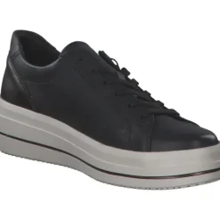 Remonte D1C01, Schnürschuhe, Damen, schwarz/schwarz-antique/antik/