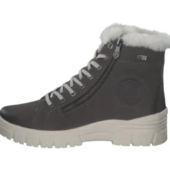 Remonte D0E77-45, Schnürstiefel, Damen, granit/smoke/cotton