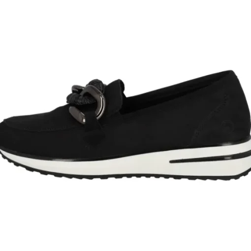 Remonte D1G11, Mokassins, Damen, Schwarz