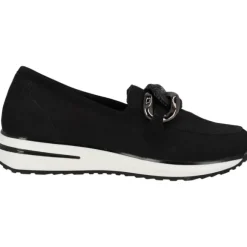 Remonte D1G11, Mokassins, Damen, Schwarz
