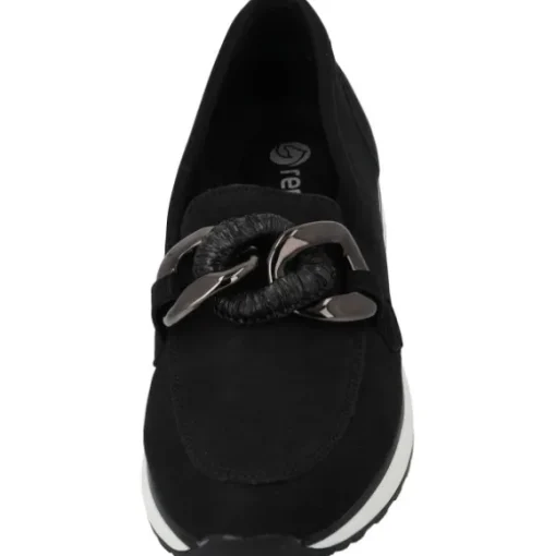 Remonte D1G11, Mokassins, Damen, Schwarz